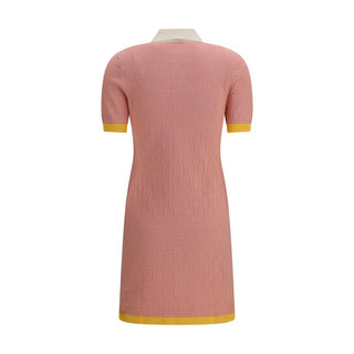Vestido casual de poliamida multicolor