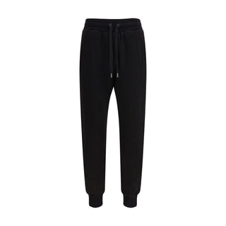 Schwarze lässige Baumwollhose