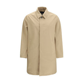 Beiger Polyester-Trenchcoat