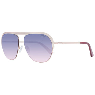 Gafas de sol de metal color oro rosa