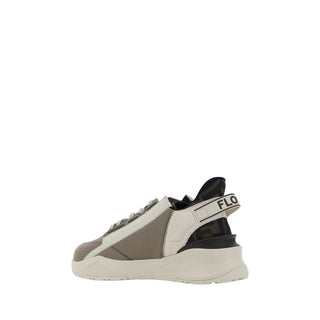 Brown Calf Leather Bos Taurus Athletic Sneakers