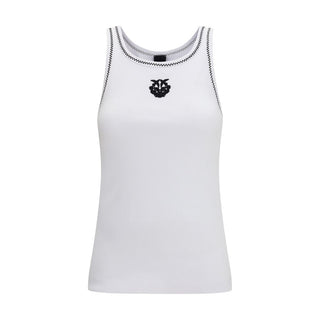 Camisetas sin mangas blancas de algodón