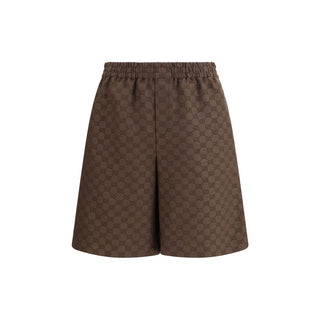 Bermudas marrones de lino