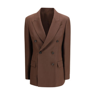 Brauner Leinenblazer