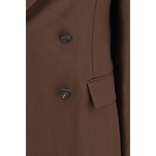 Brauner Leinenblazer