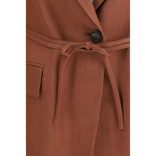 Multicolor Viscose Blazer