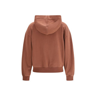 Braunes Baumwoll-Sweatshirt