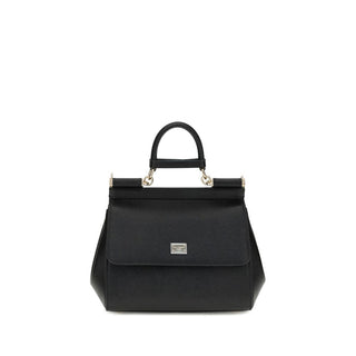 Black Calf Leather Bos Taurus Handbag