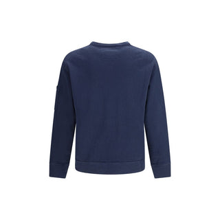 Blue Cotton Sweatshirt