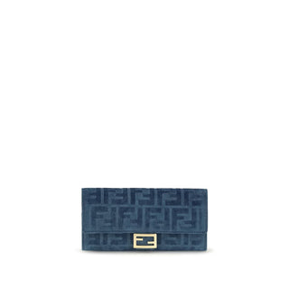 Blue Cotton Wallet