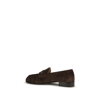 Mocasines slip-on de cuero de becerro marrón Bos Taurus