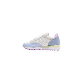 Zapatillas deportivas crema de ante y cuero
