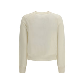 Cárdigan beige de algodón