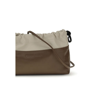 Brown Calf Leather Bos Taurus Clutch Bag