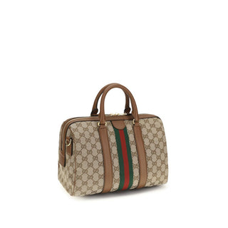 Mehrfarbige Canvas-Handtasche