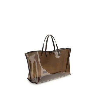 Bolso marrón de PVC