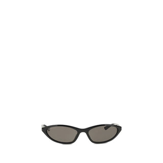 Schwarze Acetat-Sonnenbrille