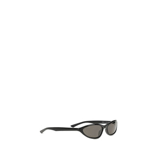 Schwarze Acetat-Sonnenbrille
