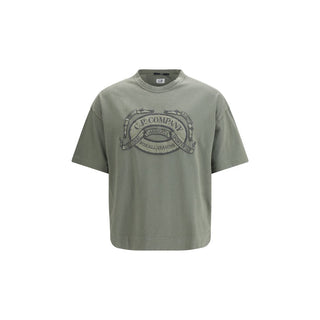 Zweifarbiges Baumwoll-T-Shirt