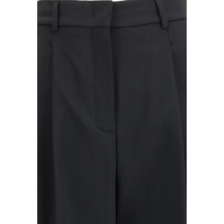 Black Polyester Pants