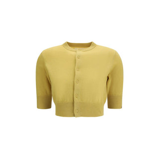 Bicolor Cashmere Cardigan