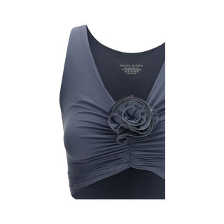 Ropa de baño gris de poliamida