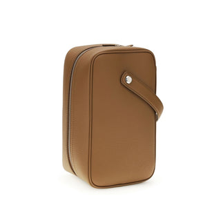 Bolso de mano Bos Taurus de cuero de becerro marrón