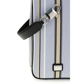Bolso de algodón azul