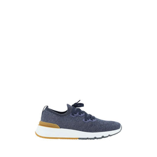 Zapatillas deportivas de algodón azules