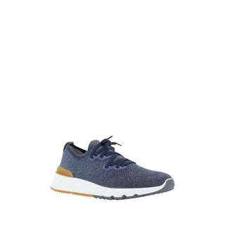 Zapatillas deportivas de algodón azules