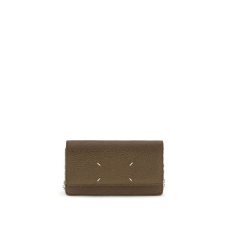 Cartera Bos Taurus de piel de becerro marrón