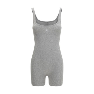 Gray Cotton Jumpsuit