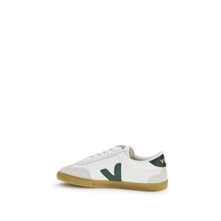 White Calf Leather Bos Taurus Low Top Sneakers