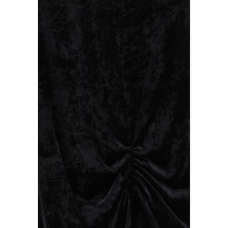 Black Viscose Long Skirt