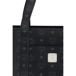 Bolso de hombro de tela negra