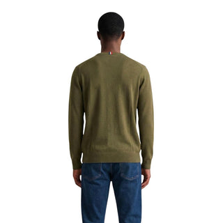 Sudadera de algodón verde  