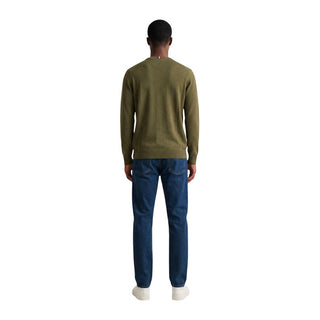 Sudadera de algodón verde  
