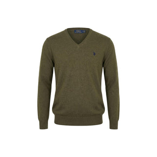 Sudadera de algodón verde  