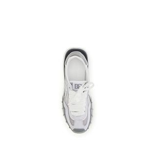 Graue Sneaker aus Kalbsleder (Bos Taurus)