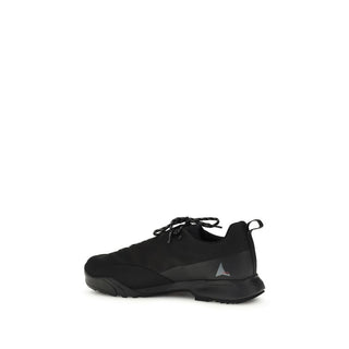 Zapatillas deportivas negras de nailon  
