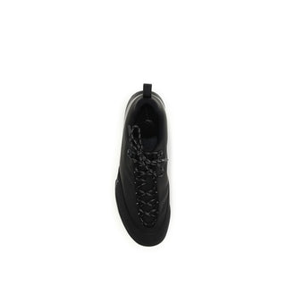 Zapatillas deportivas negras de nailon  
