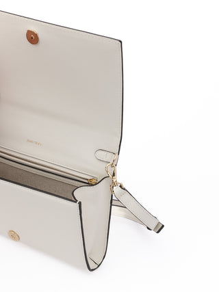 Bolso bandolera de cuero White Avenue