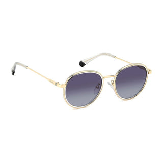 Gafas de sol doradas de acero inoxidable  