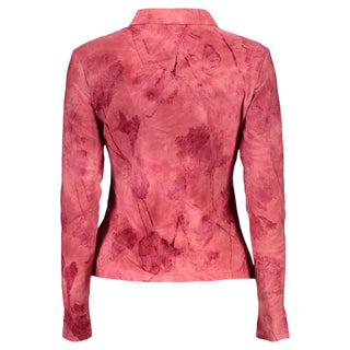 Rosso Polyester Women Shirt