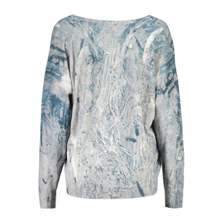 Azzurro Viskose Damenpullover