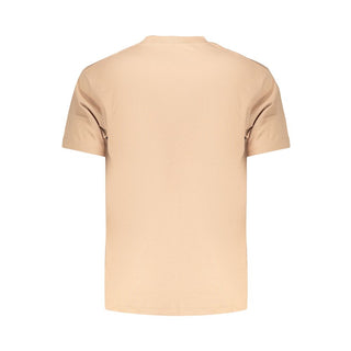 Marrone Baumwolle Herren T-Shirt