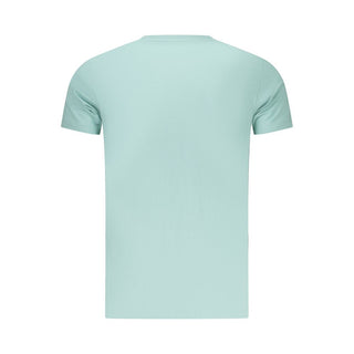 Azzurro Cotton Men T-Shirt