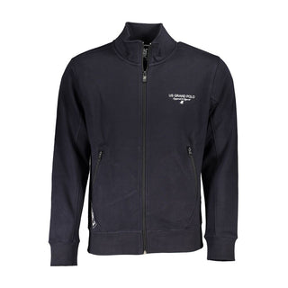 Blue Cotton Men's Sweatshirt