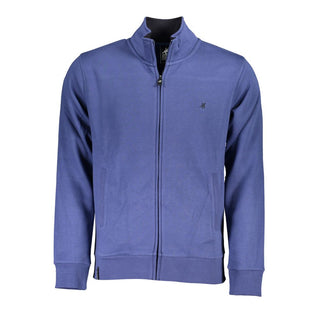 Blue Cotton Men's Sweatshirt