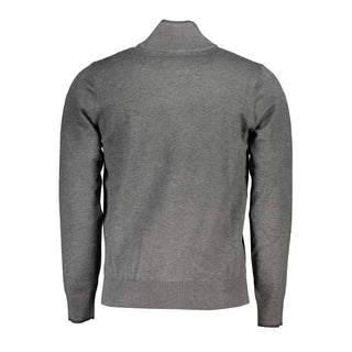 Grigio Viscosa Men Cardigan